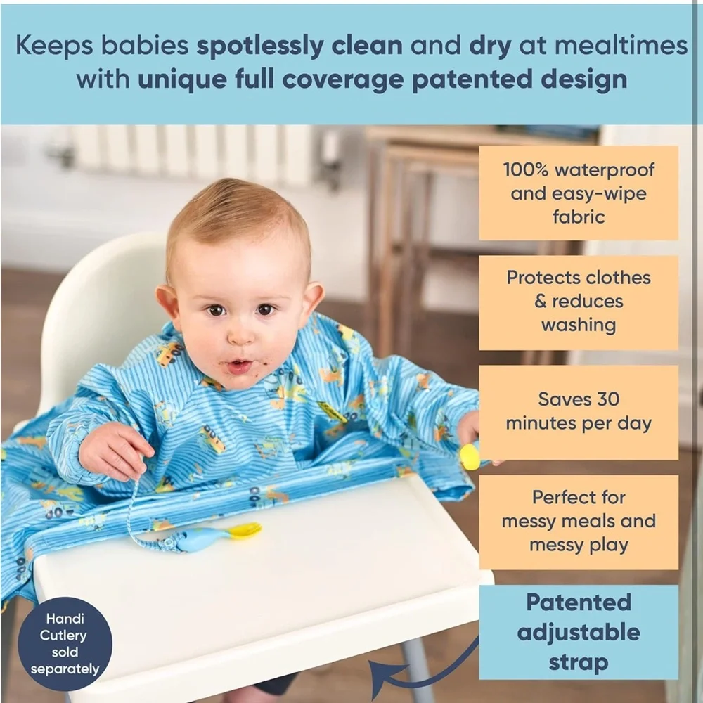 BIBaDo long sleeve baby bib - Picture 5 of 6